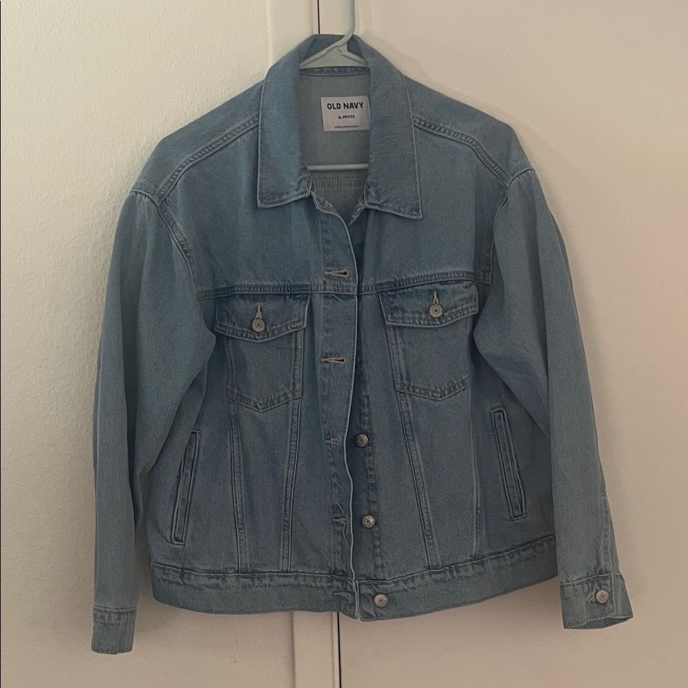 Old Navy Women's Light Blue Jean Jacket